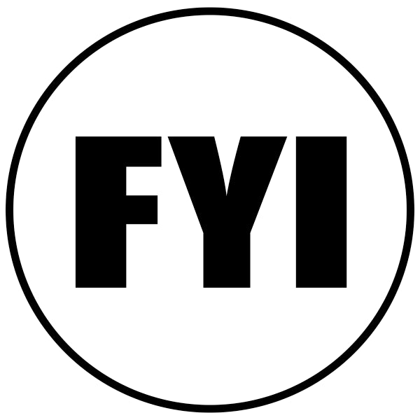 FYI Round Stock Stamp