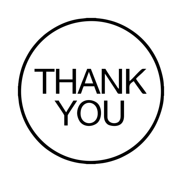 Thank You Stock Stamp