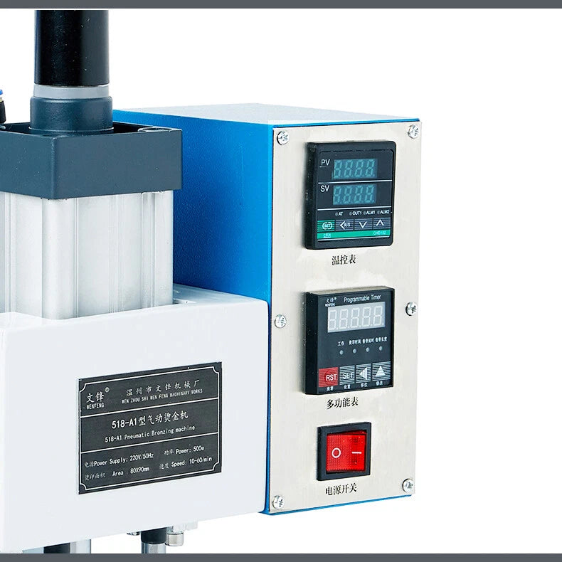 Pneumatic Hot Stamping Machine Logo Branding Pneumatic Stamping Machine 518-A1