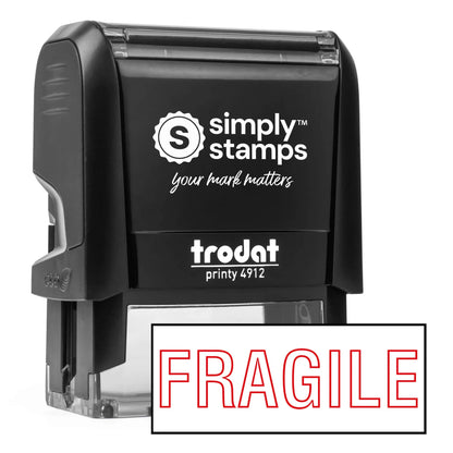 Fragile Stock Office Stamp